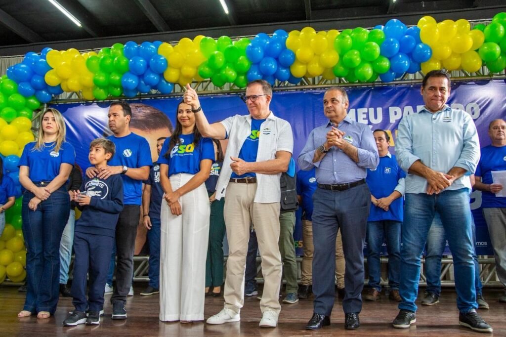 Convenção do PSD define candidatura à reeleição do prefeito Camargo. (Foto: Divulgação)