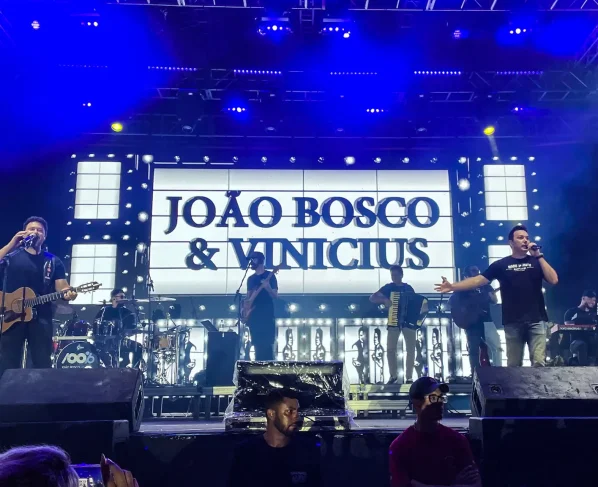João Bosco & Vinícius e Felipe Araújo sobem ao palco na sexta-feira, 7. / Foto: João Mário Goes/SESP-PR