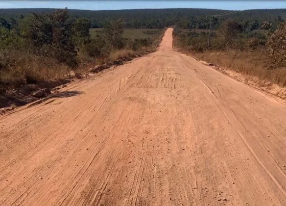 BA-592, Oeste da Bahia, Jaborandi, pavimentação, estrada