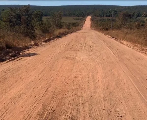 BA-592, Oeste da Bahia, Jaborandi, pavimentação, estrada