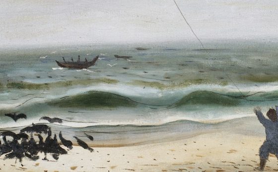 'Marinha' – tela pintada em 1942 por Candido Portinari | © Divulgação / Fliaraxá