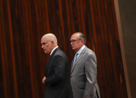 Alexandre de Moraes e Gilmar Mendes