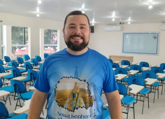 “Fica o convite a todos que quiserem participar dos cursos”, convidou Leonam Couto, coordenador da Pastoral Social do Santuário