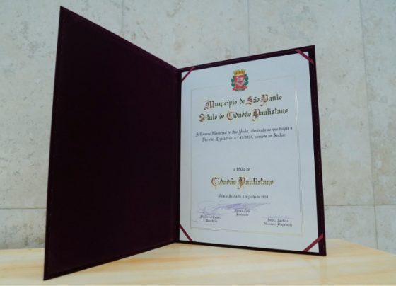 Título de Cidadão Paulistano