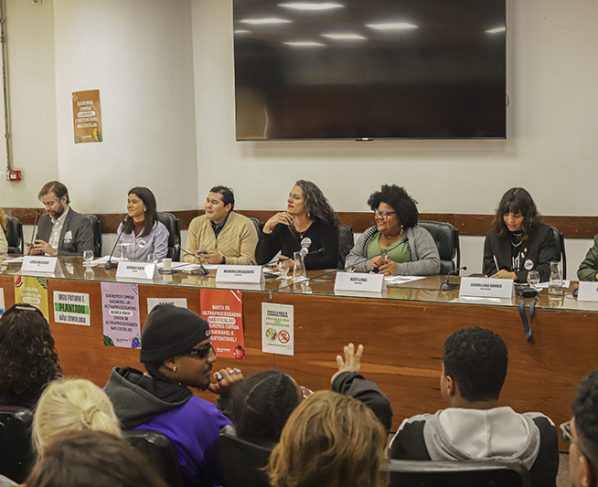 Encontro "Comida de Estudante" realizado em 12 de agosto na Câmara de São Paulo