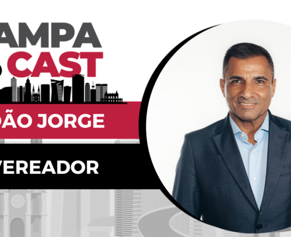 Card do podcast SampaCast com o vereador João Jorge.