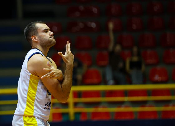 O Mogi Basquete venceu o São José por 78 a 68 na tarde deste domingo (22), no ginásio Hugo Ramos. Foto: Wilian Oliveira.