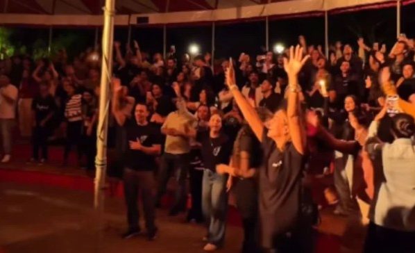 Culto de estudantes evangélicos na UFMG Foto: Reprodução/Rede Social