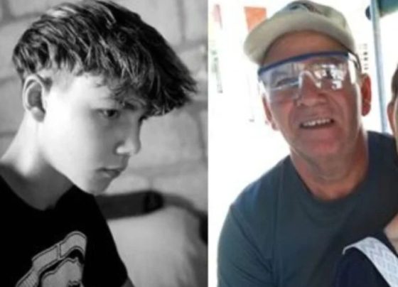 Pastor cubano, Elier Muir Ávila, e seu filho, Jonathan Muir Burgos (Foto: Reprodução)