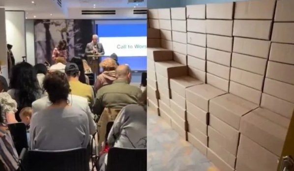 Uma igreja local na Armênia já possui milhares de Bíblias para enviar ao Irã. (Foto: Reprodução/CBN News).