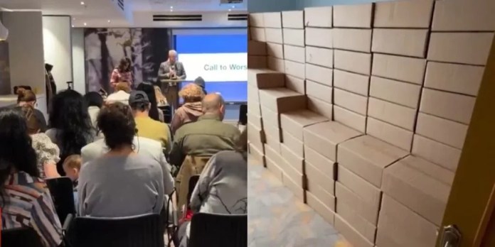 Uma igreja local na Armênia já possui milhares de Bíblias para enviar ao Irã. (Foto: Reprodução/CBN News).