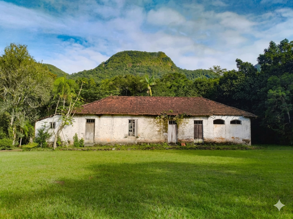 Construção foi feita com óleo de baleia e pedras da serra por ingleses em 1805