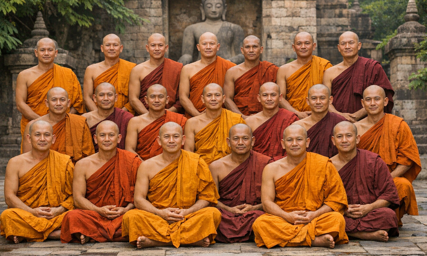 monges budistas