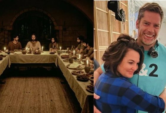 Dallas Jenkins, criador da série ‘The Chosen’ e sua esposa Amanda Jenkins (Foto: Reprodução)