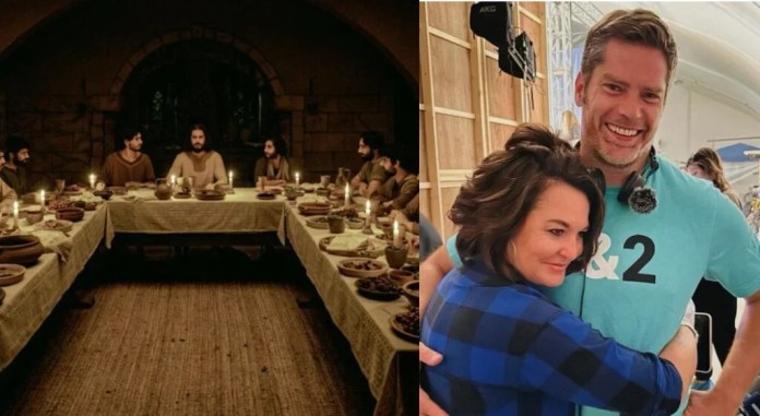 Dallas Jenkins, criador da série ‘The Chosen’ e sua esposa Amanda Jenkins (Foto: Reprodução)