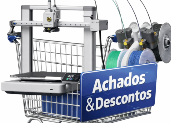 Impressoras 3D a partir de R$ 1.614: Veja as 4 mais bem avaliadas do Mercado Livre