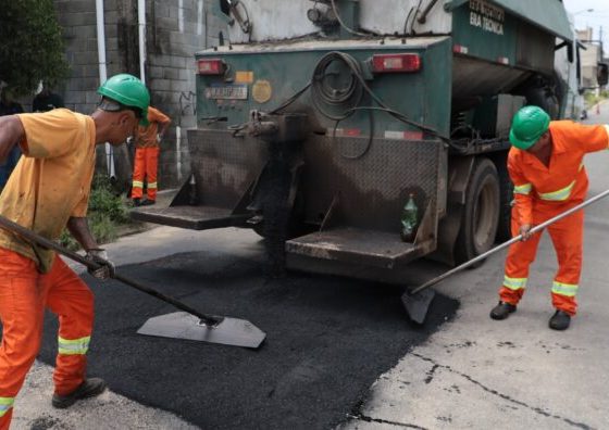 Março registra maior número de ruas alcançadas pelo ‘Tapa-Buraco’ na atual gestão