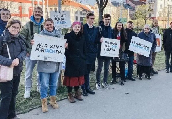 Grupo pró-vida austríaco Jugend Für Das Leben. (Foto: JFDL)