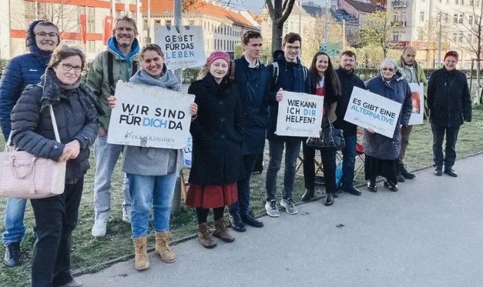 Grupo pró-vida austríaco Jugend Für Das Leben. (Foto: JFDL)