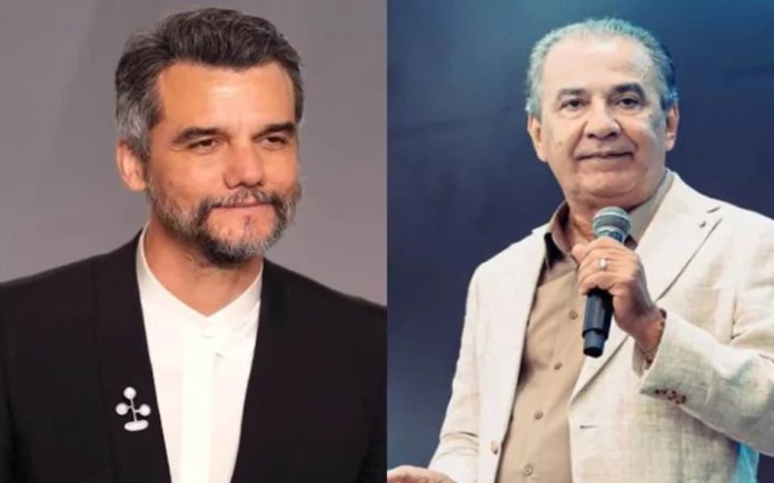 Wagner Moura e Silas Malafaia (Foto: Reprodução/Instagram)