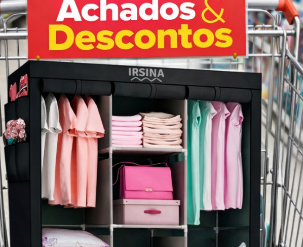 guarda-roupa dobrável no Mercado Livre