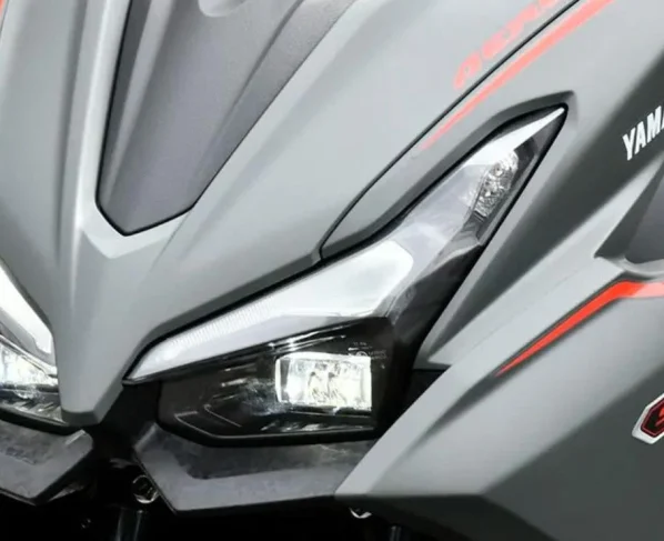 imagem frontal Yamaha Aerox 155 "Turbo"