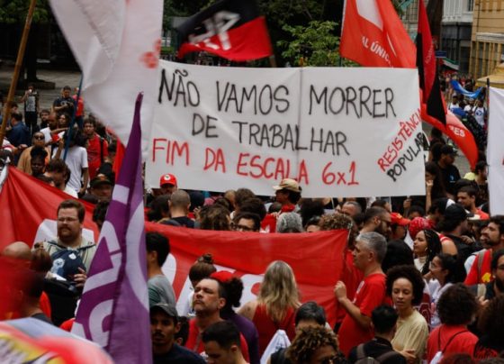 ato em defesa do fim da jornada 6x1