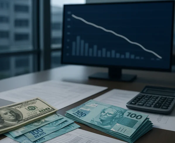 Focus reduz projeção do dólar para R$ 5,20 no fim de 2026