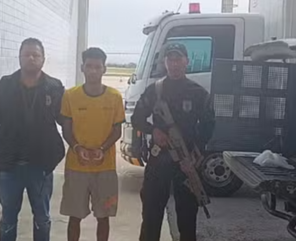 Preso estupro coletivo