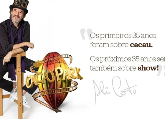 Alê Costa, dono da Cacau Show e do futuro Cacau Park, também apelidado de Willy Wonka brasileiro