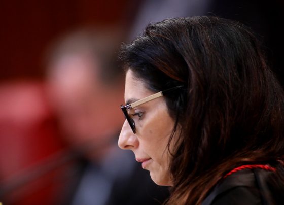 A ministra Estella Aranha