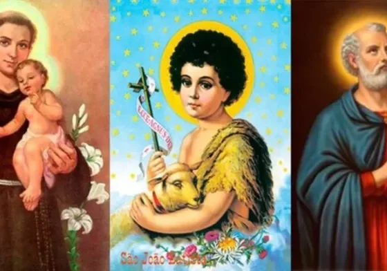 Em junho, Igreja Católica celebra Santo Antônio, São João Batista e São Pedro. (Foto: Arquivo)