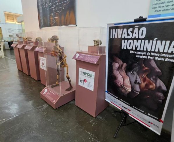 Museu de História Natural de Taubaté recebe exposição ‘Invasão Hominínia’, do Museu Catavento*