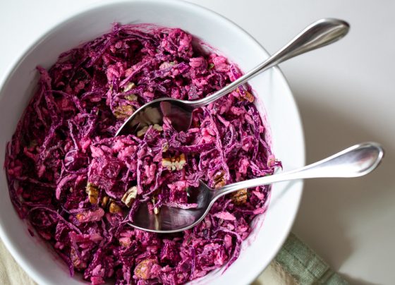 salada beterraba arroz