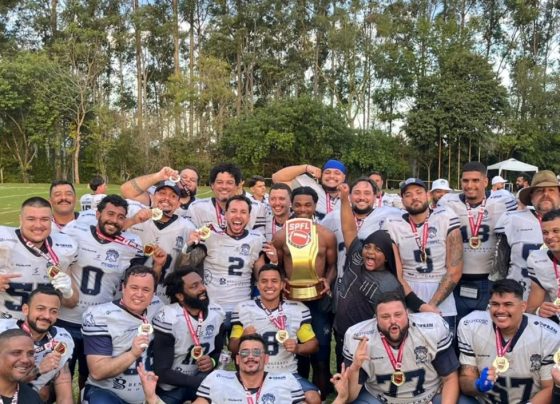 Taubaté conquista título estadual no futebol americano e garante acesso à elite paulista