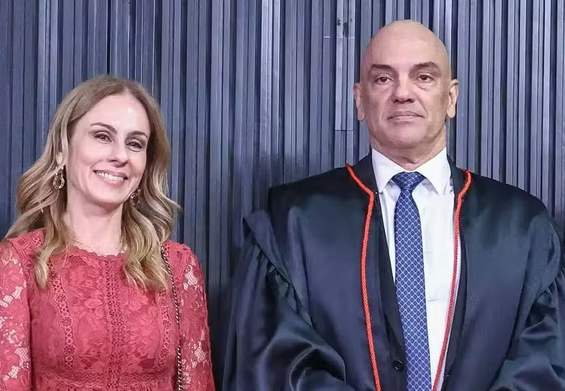 moraes e esposa