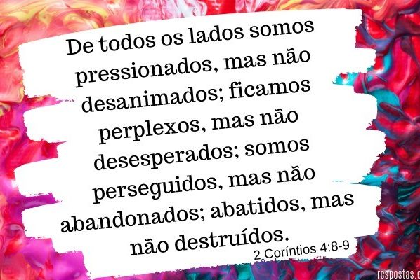 não desanimados