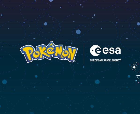 Pokémon x ESA logo collaboration