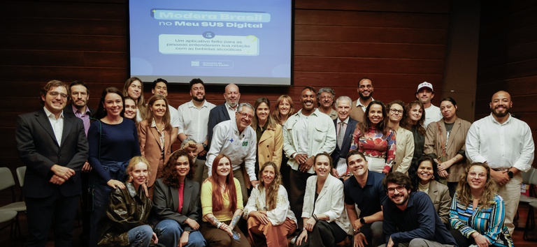 Roda de Conversa sobre o aplicativo Modera Brasil e Consumo Consciente do Álcool