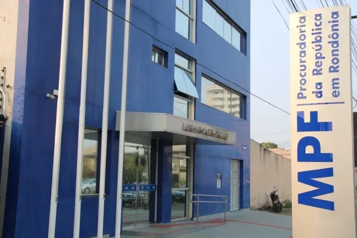 Fachada exterior do Ministério Público Federal em Rondônia (Foto: Reprodução)